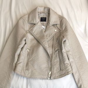 Abercrombie & Fitch Faux Leather Jacket - NWT